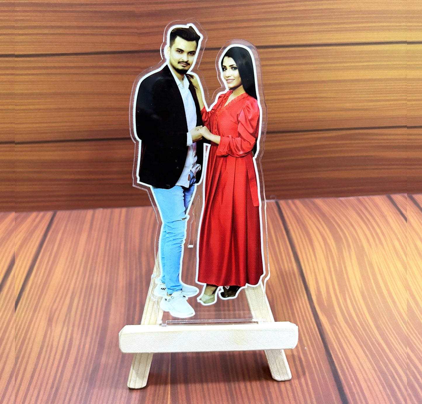 Premium Acrylic Cutout Photo With Easel Stand 3