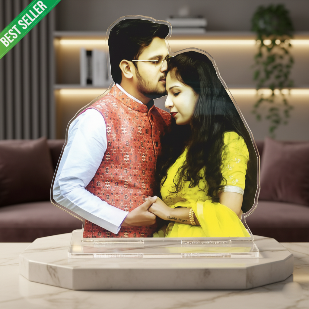 Premium Acrylic Cutout Photo With Stand