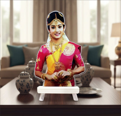 Premium Acrylic Cutout Photo With Easel Stand 02