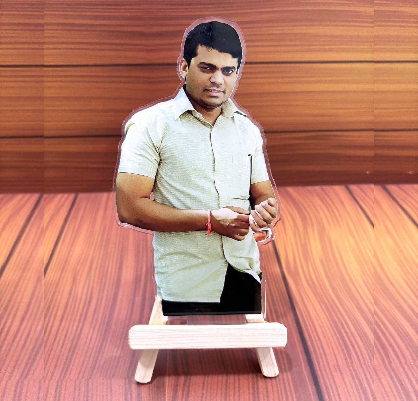 Premium Acrylic Cutout Photo With Easel Stand 5