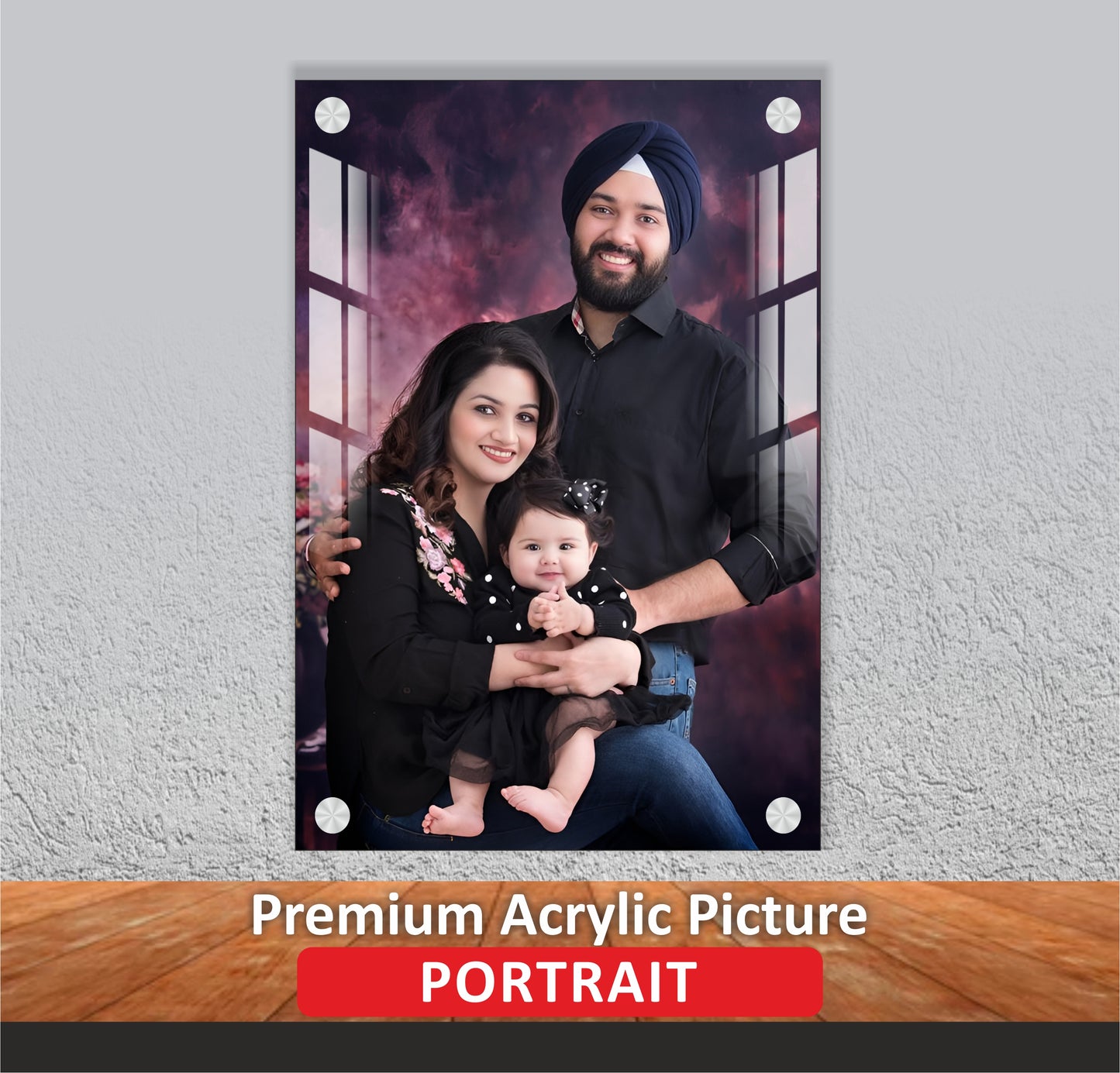 Customised Premium Acrylic Picture CPA01