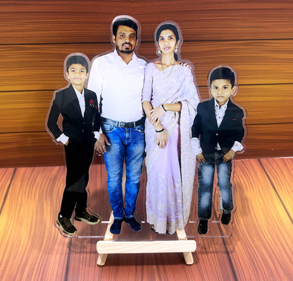 Premium Acrylic Cutout Photo With Easel Stand 4