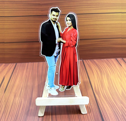 Premium Acrylic Cutout Photo With Easel Stand 04