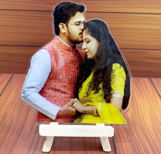 Premium Acrylic Cutout Photo With Easel Stand 3