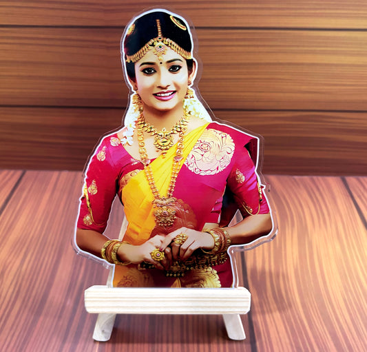Premium Acrylic Cutout Photo With Easel Stand 1