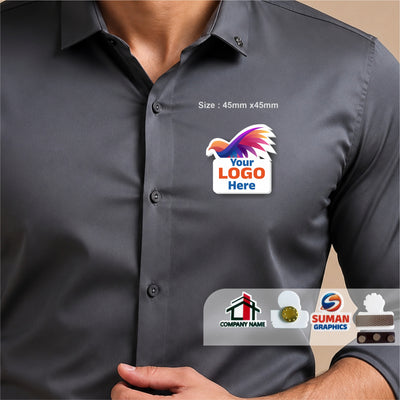 Customized Magnetic Badges for Staff, Office & Corporate Use