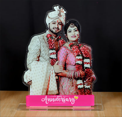 Premium Acrylic Photo Standy with Quote PAPS04
