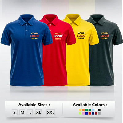 Customize Polo T-shirt With Your Company Logo | UV Pixel